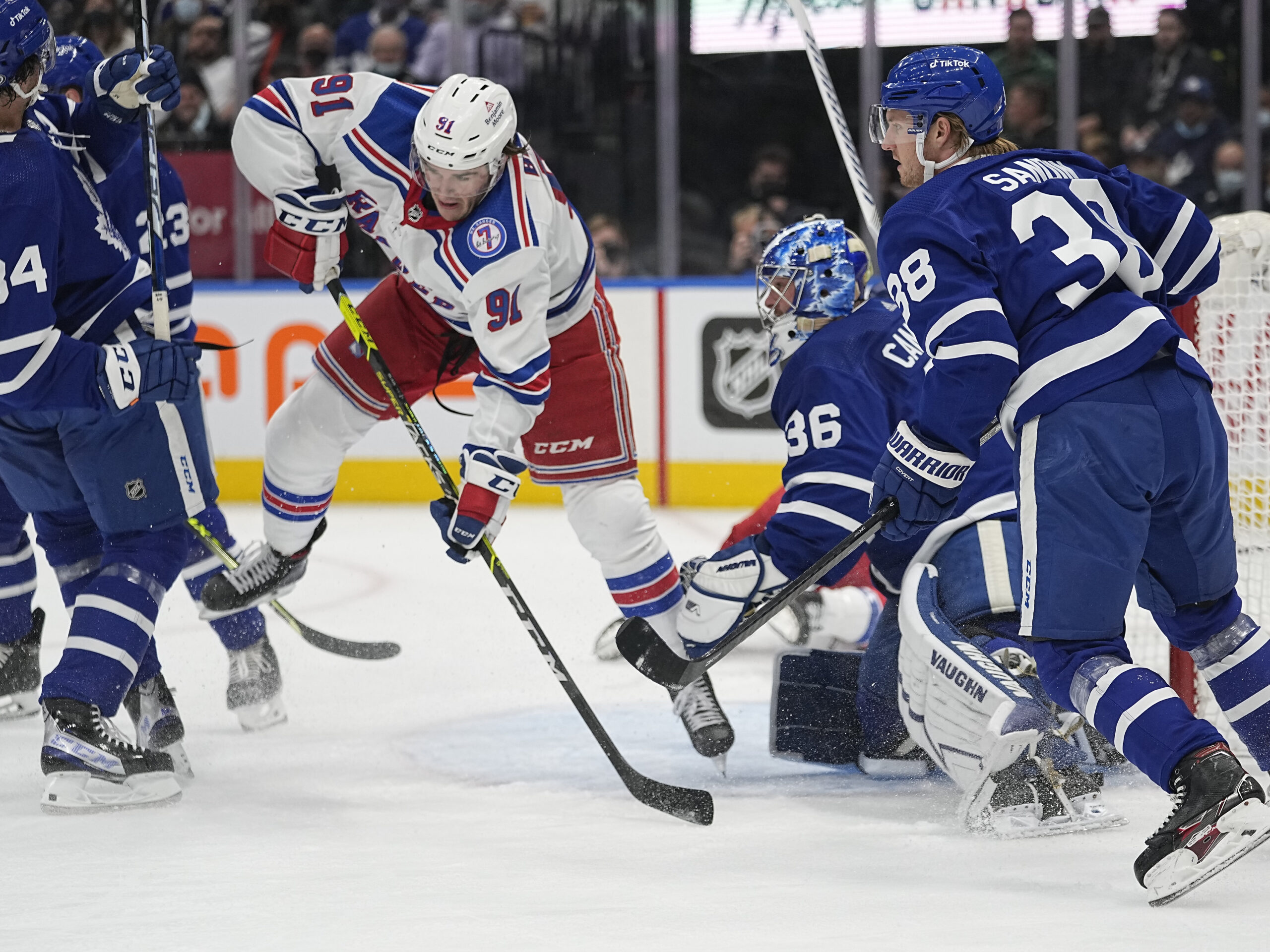 New York Rangers Sammy Blais one-year contract extension 