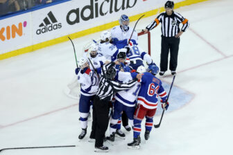 Referees become a storyline in New York Rangers loss in Game 5