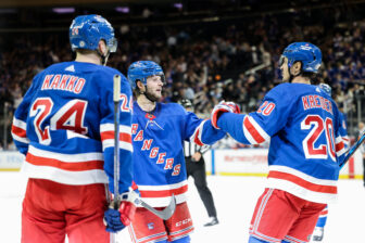 Rangers' Jimmy Vesey seems destined to make opening-night roster