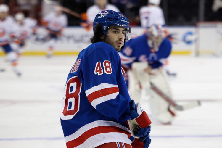 Rangers call up Brodzinski, Harpur from Hartford, send down Jones