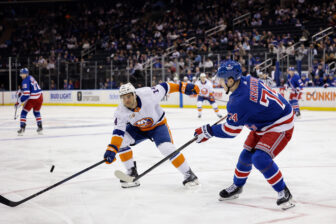Where should the New York Rangers play Vitali Kravtsov?