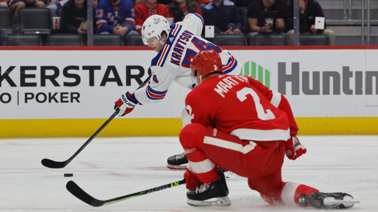 new york rangers lineup vitali kravtsov