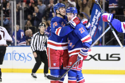 New York Rangers projected lines, defense pairs, and starting goalie