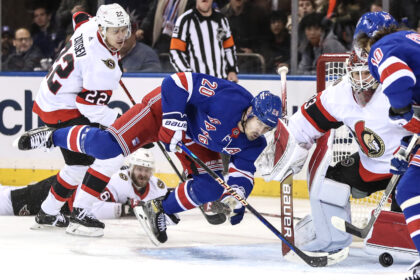 Rangers ‘not close to good enough’ in OT loss to Sens