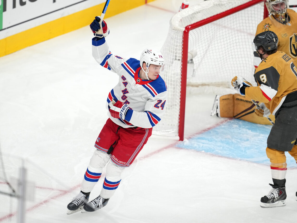 New York Rangers Alexis Lafrenière and Kaapo Kakko and Filip