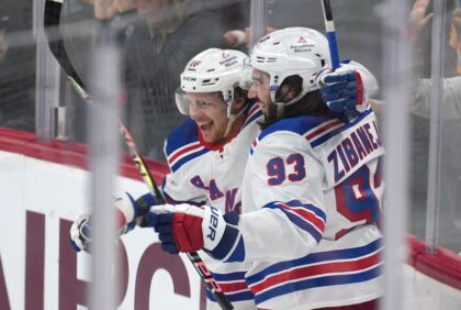 New York Rangers not that far off last year’s pace at halfway point