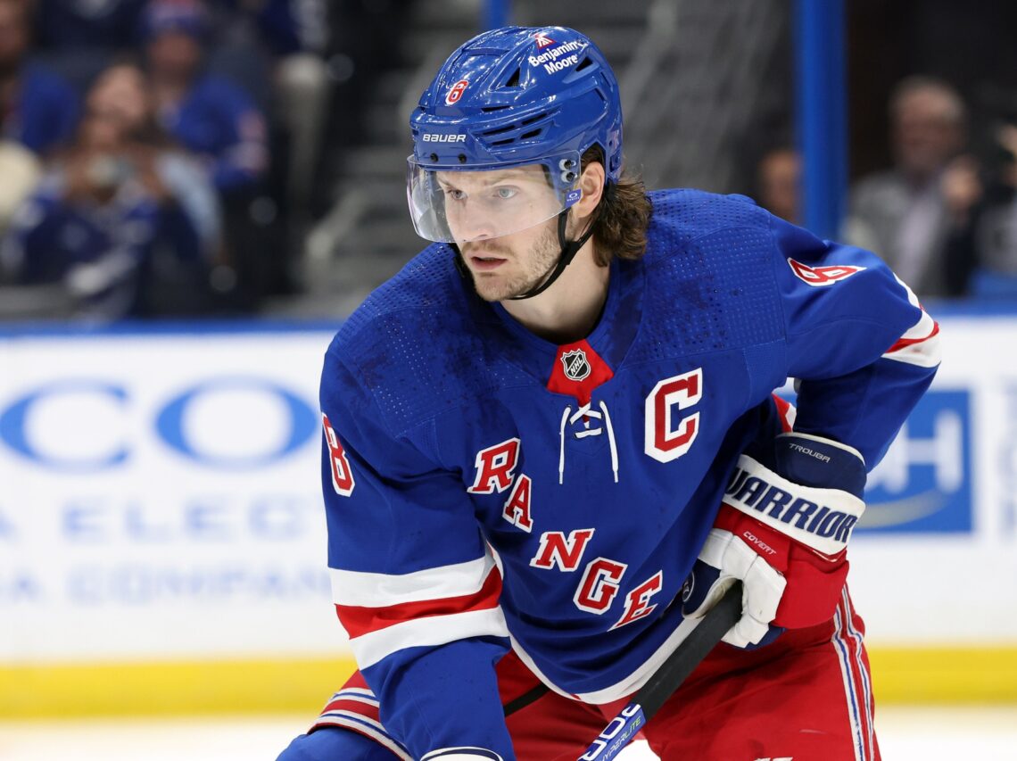 New York Rangers Change Up Their Veterans Day Warmup Jersey