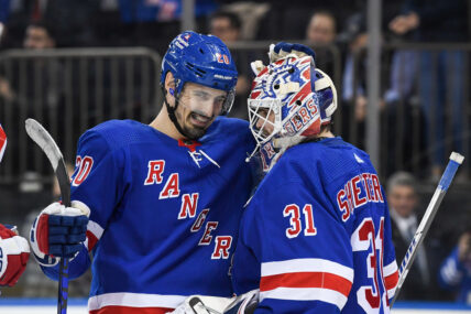 NHL: Columbus Blue Jackets at New York Rangers
