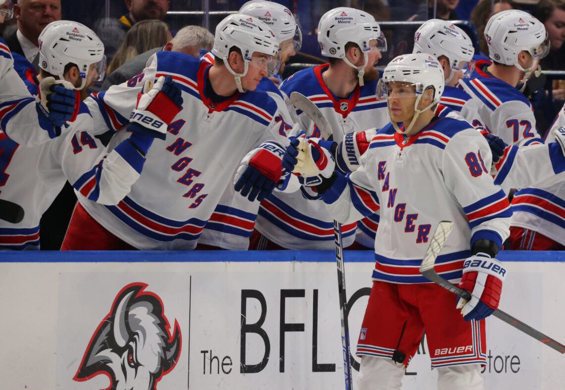 NHL: New York Rangers at Buffalo Sabres