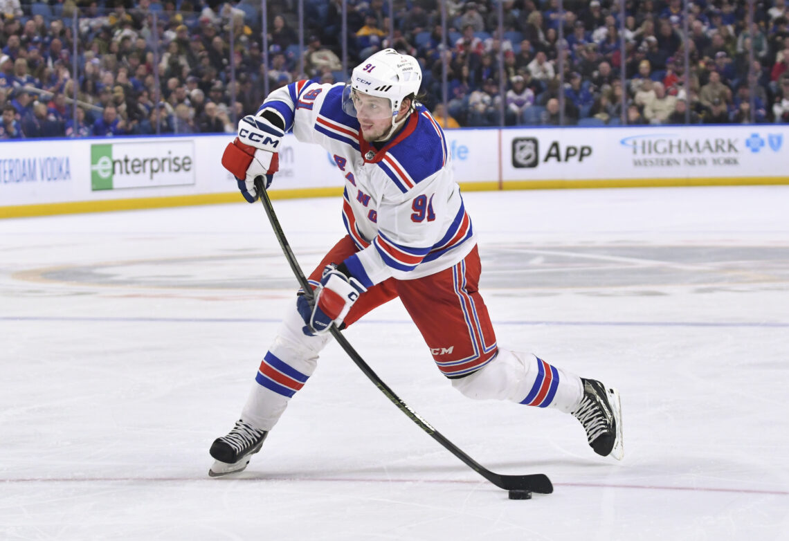 NHL: New York Rangers at Buffalo Sabres