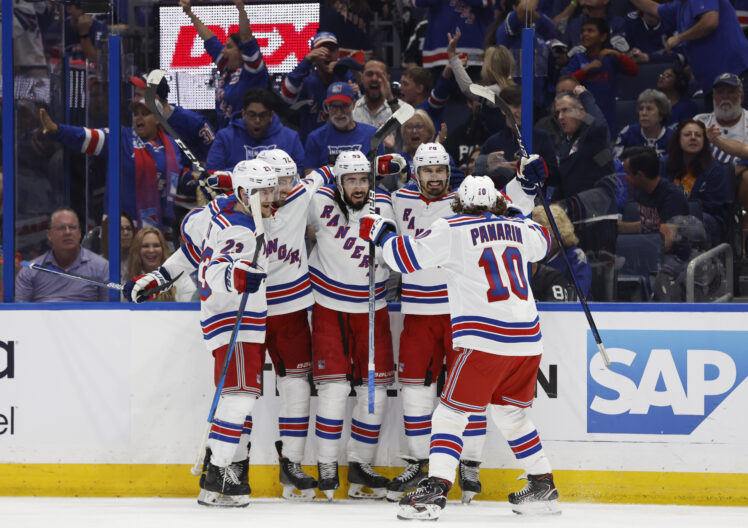 NHL: Stanley Cup Playoffs-New York Rangers at Tampa Bay Lightning