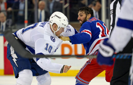 New York Rangers dismantle angry Bolts in 6-3 victory