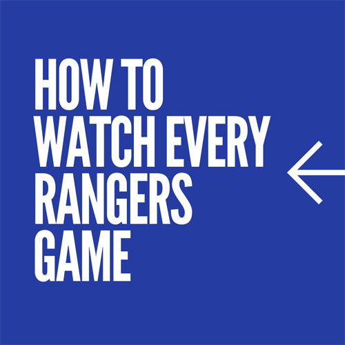 How to stream every New York Rangers game