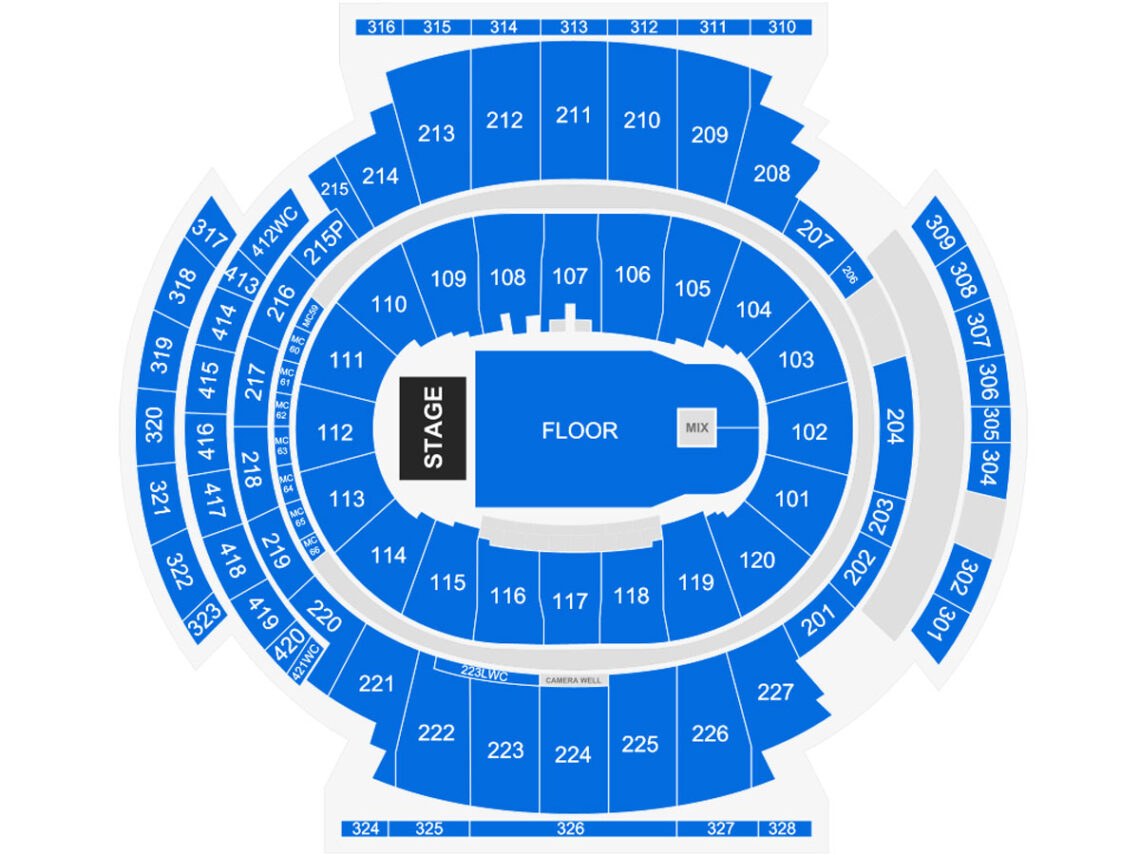 Madison Square Garden Seating Chart