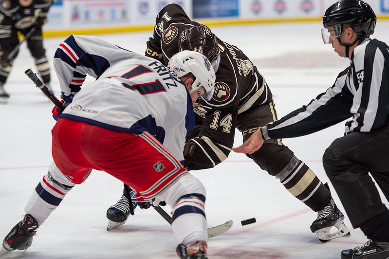 Hartford Wolf Pack vs Hershey Bears