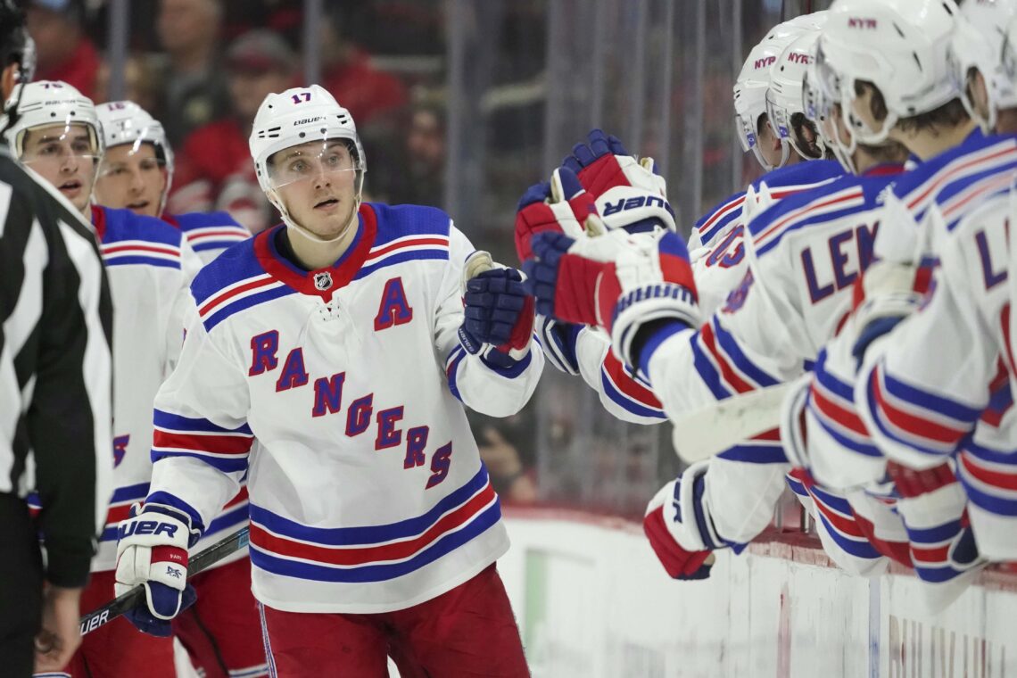 NHL: New York Rangers at Carolina Hurricanes