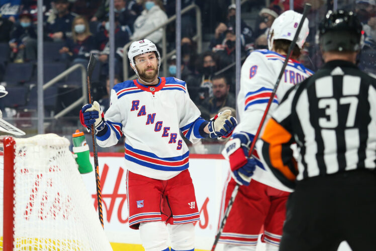 NHL: New York Rangers at Winnipeg Jets