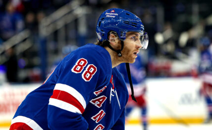 NHL: Stanley Cup Playoffs-New Jersey Devils at New York Rangers