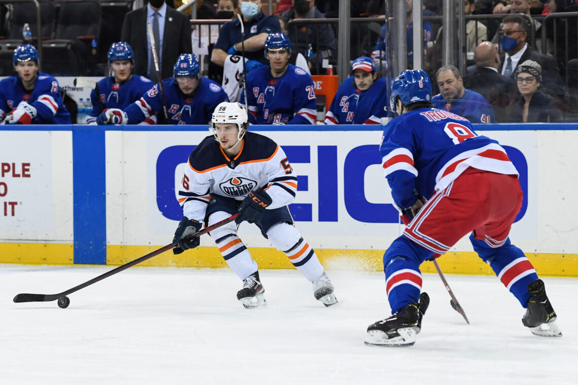 NHL: Edmonton Oilers at New York Rangers