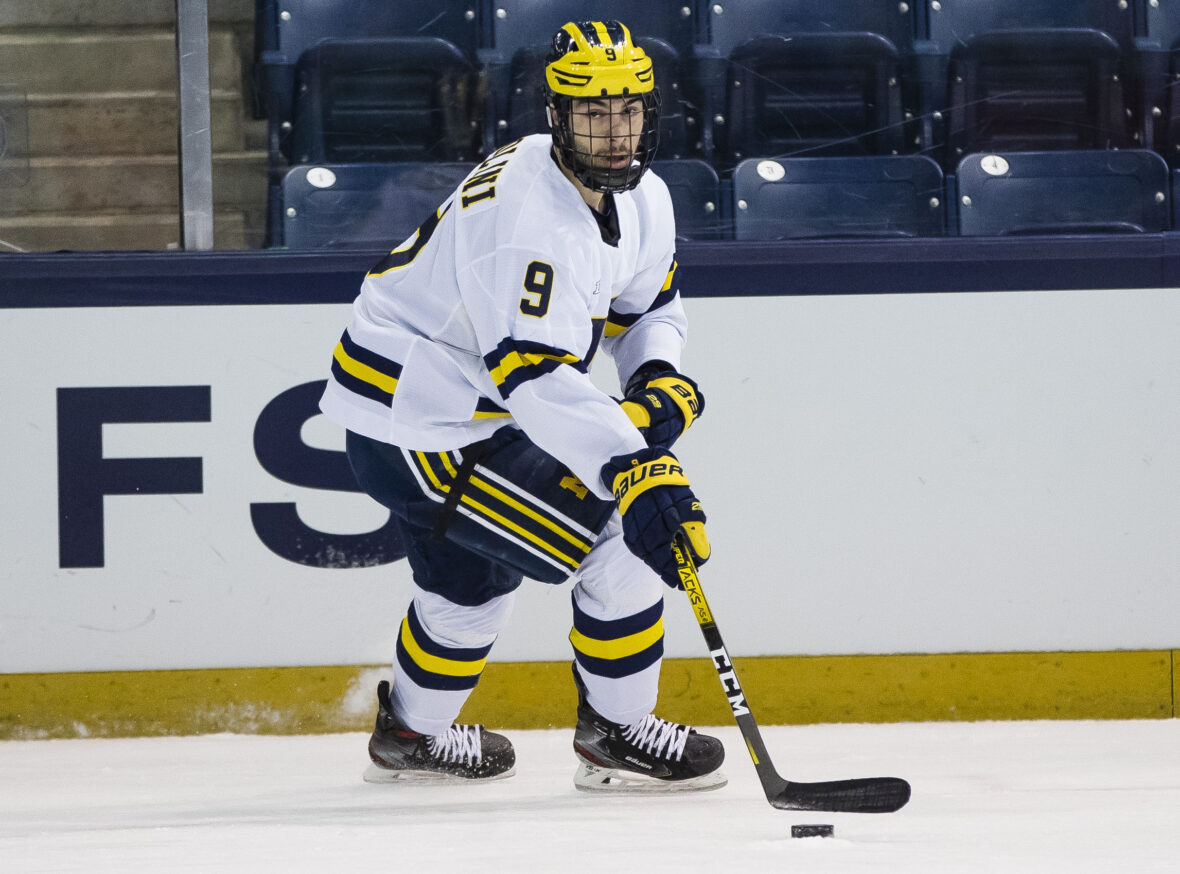 NCAA Hockey: Big Ten Hockey Tournament-Michigan vs Ohio State