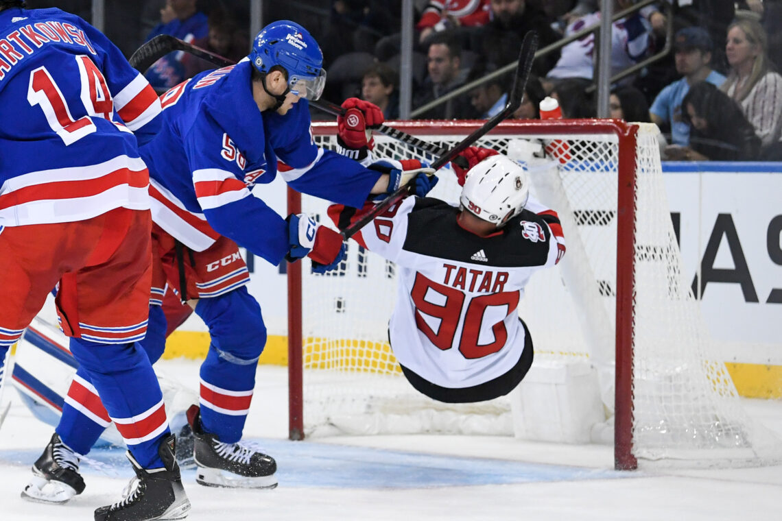 NHL: Preseason-New Jersey Devils at New York Rangers