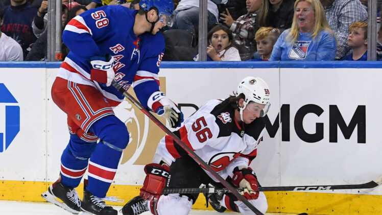 NHL: Preseason-New Jersey Devils at New York Rangers