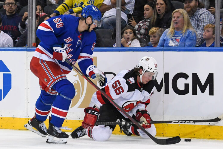 NHL: Preseason-New Jersey Devils at New York Rangers