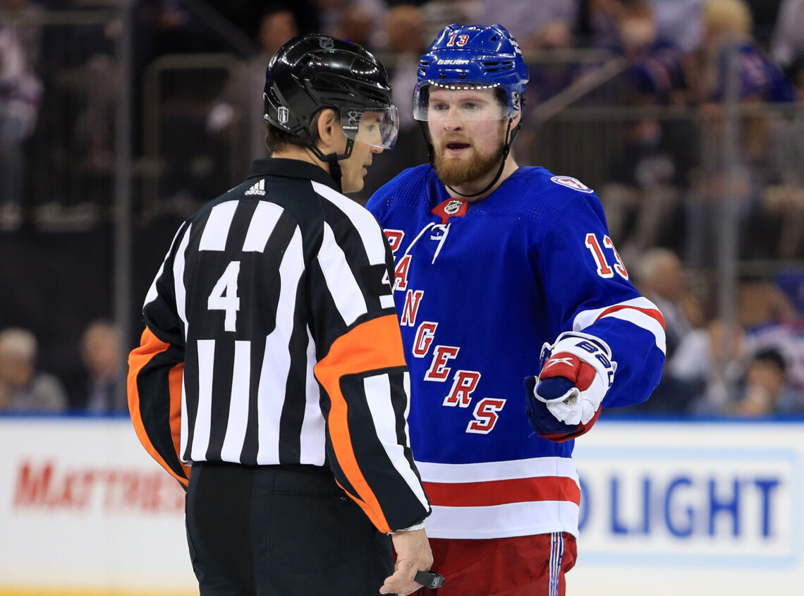 NHL: Stanley Cup Playoffs-Carolina Hurricanes at New York Rangers