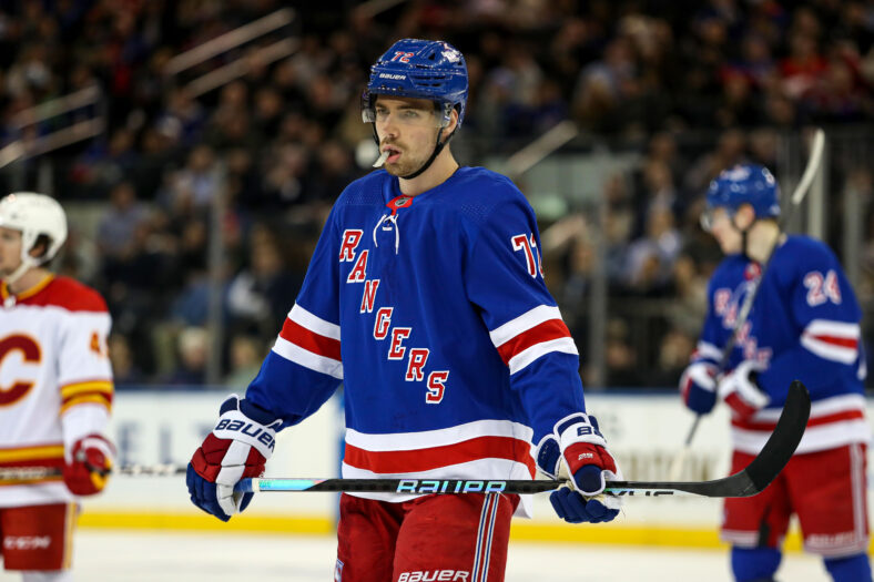 NHL: Calgary Flames at New York Rangers