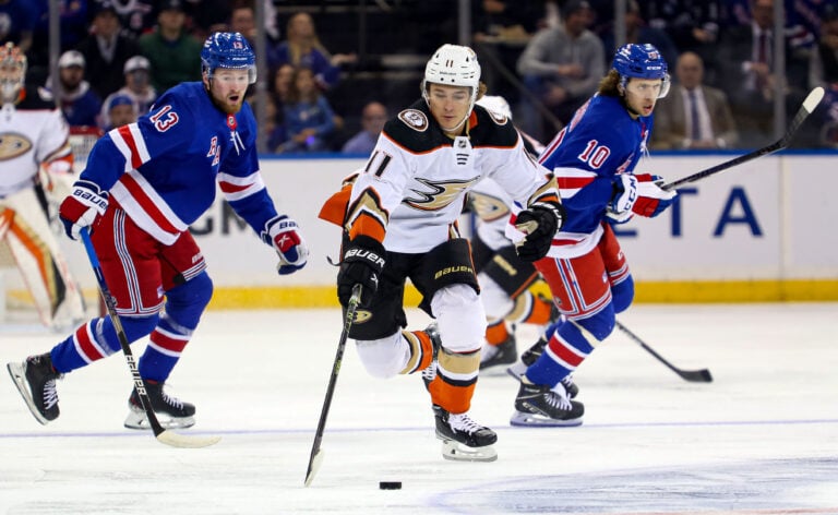 NHL: Anaheim Ducks at New York Rangers