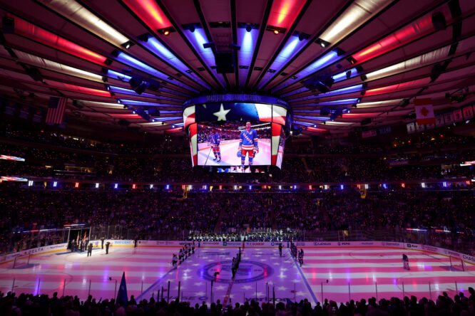 NHL: Arizona Coyotes at New York Rangers