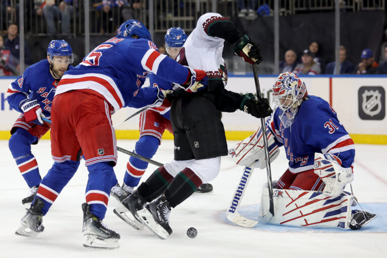 NHL: Arizona Coyotes at New York Rangers