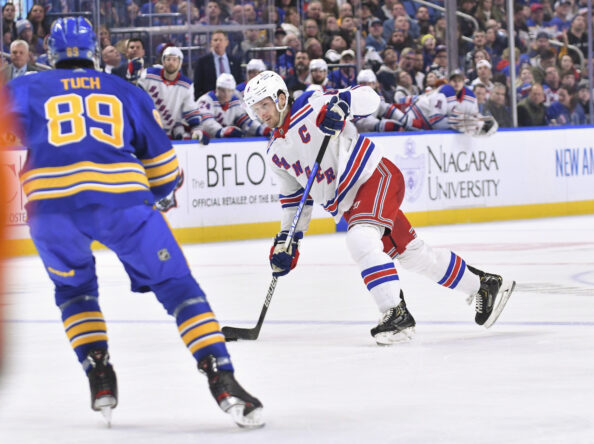 NHL: New York Rangers at Buffalo Sabres