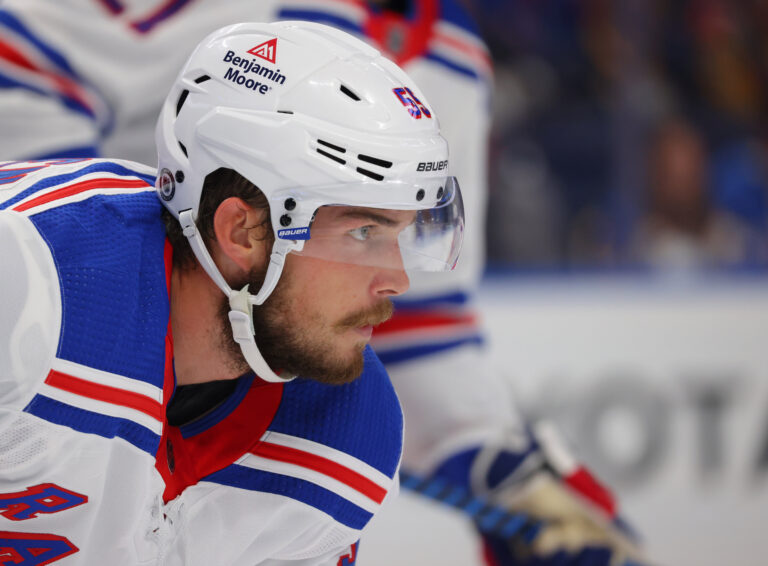 NHL: New York Rangers at Buffalo Sabres