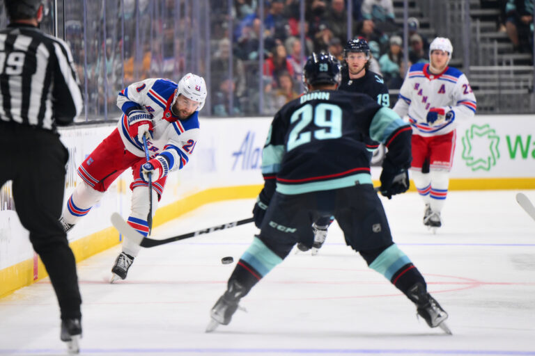 NHL: New York Rangers at Seattle Kraken