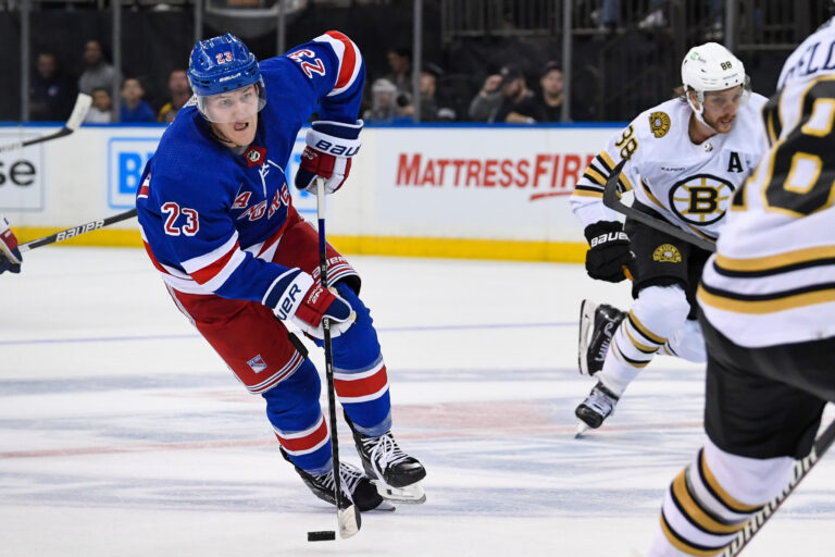 NHL: Preseason-Boston Bruins at New York Rangers