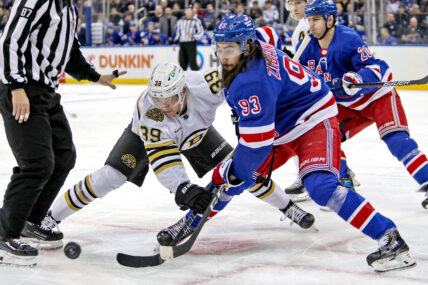 NHL: Boston Bruins at New York Rangers