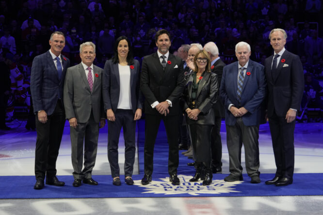NHL: Calgary Flames at Toronto Maple Leafs