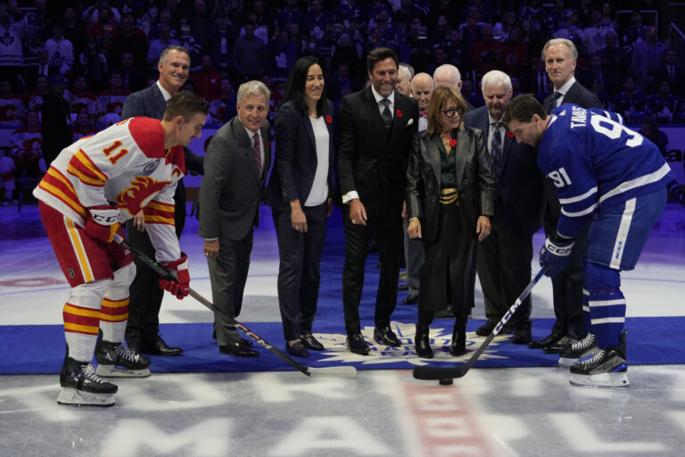 NHL: Calgary Flames at Toronto Maple Leafs