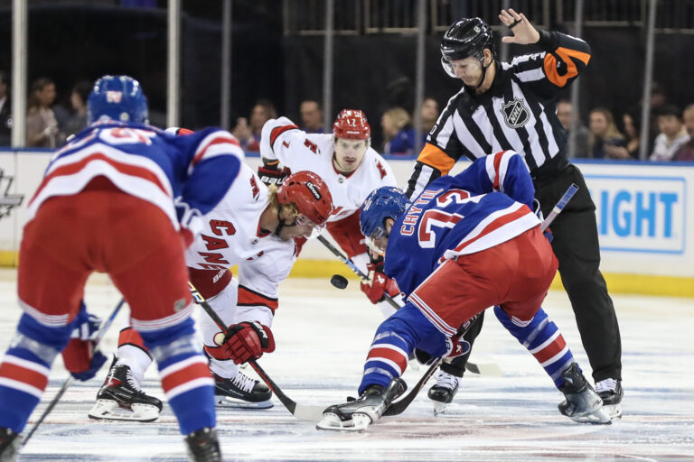 NHL: Carolina Hurricanes at New York Rangers