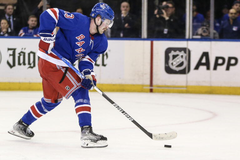 NHL: Columbus Blue Jackets at New York Rangers