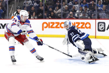 NHL: New York Rangers at Winnipeg Jets