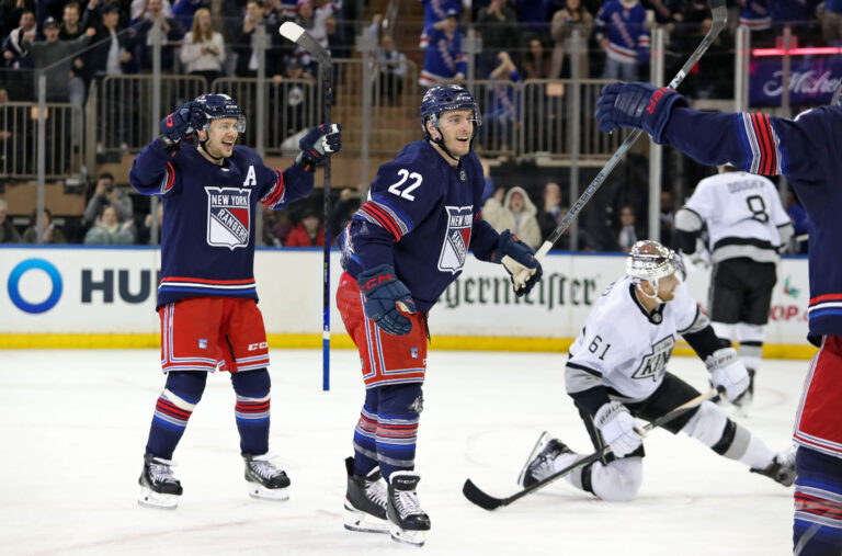 NHL: Los Angeles Kings at New York Rangers