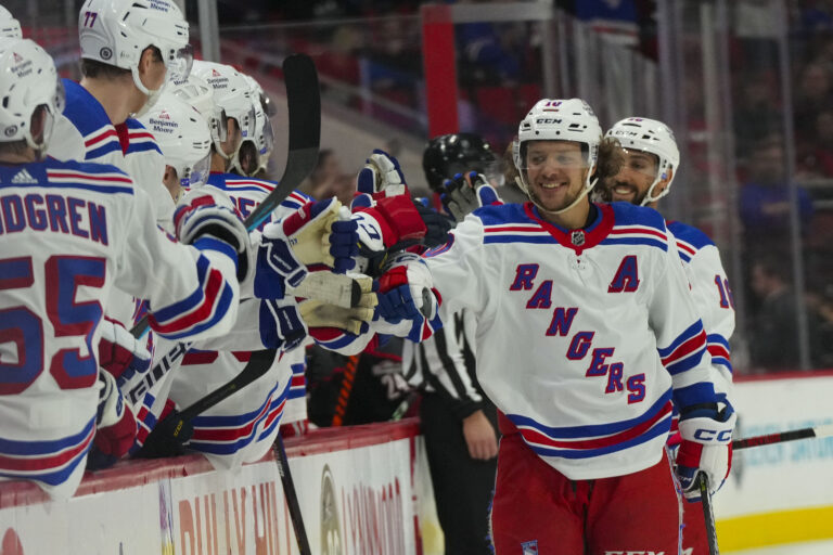 NHL: New York Rangers at Carolina Hurricanes