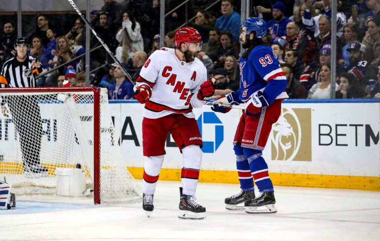 NHL: Carolina Hurricanes at New York Rangers