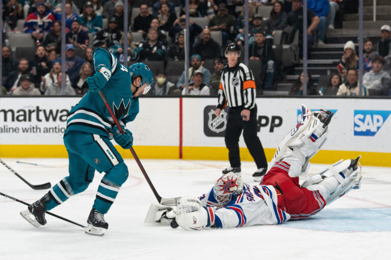 NHL: New York Rangers at San Jose Sharks