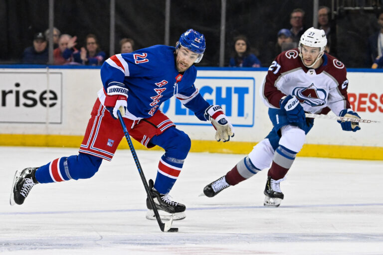 NHL: Colorado Avalanche at New York Rangers