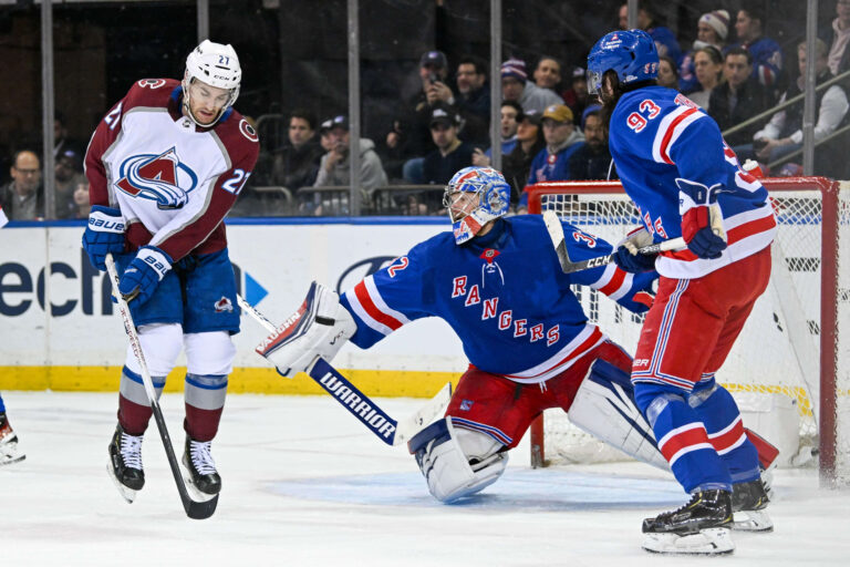 NHL: Colorado Avalanche at New York Rangers