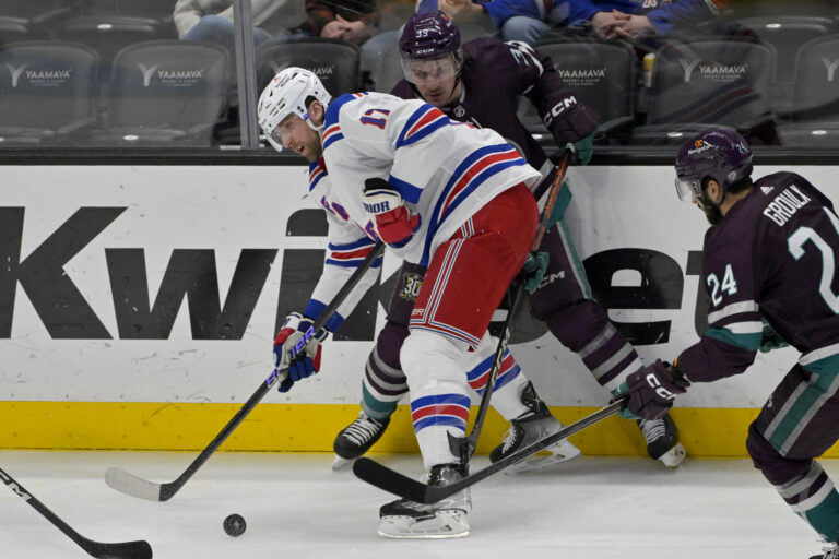 NHL: New York Rangers at Anaheim Ducks