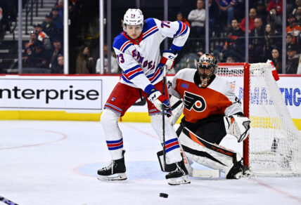 NHL: New York Rangers at Philadelphia Flyers